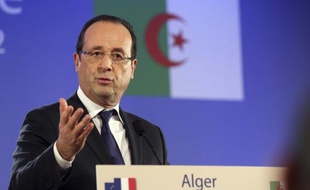 Le président François Hollande a promis de "dire la vérité" mais sans "repentir" sur la colonisation française de l'Algérie afin d'ouvrir une nouvelle ère dans la relation entre les deux pays, à l'occasion de sa première visite d'Etat mercredi à Alger.