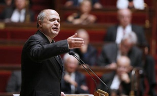 Bruno Le Roux le 16 septembre 2014 à l'Assemblée nationale à Paris