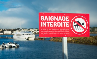 Selon Christian Poutriquet, beaucoup de noyade ont lieu dans des lieux où la baignade est interdite