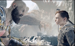 Kratos et Atreus, une relation père-fils au coeur du jeu.