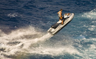 Un scooter de mer sur la Côte d'Azur (photo d'illustration).