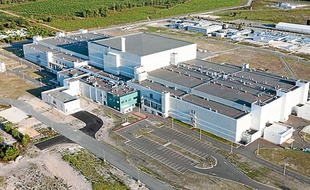Le site qui accueillera les premiers essais du laser Mégajoule, au Barp près de Bordeaux