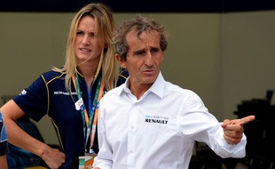 Alain Prost en septembre 2014 en Chine.