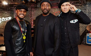 Les membres de Black Eyed Peas en février 2018