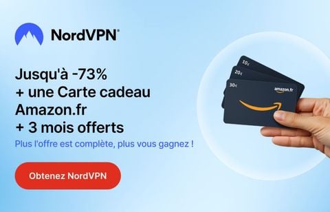 Comment obtenir une carte cadeau Amazon grâce à NordVPN ?