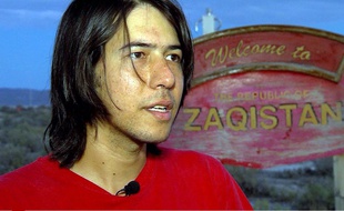 Zaq Landsberg, créateur du Zaqistan, le 29 juin 2013.