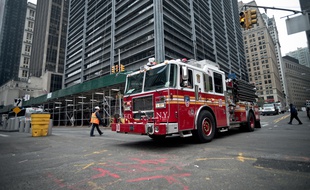 Pompiers américains, photo d'illustration.