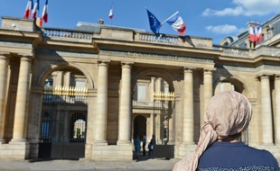 Le Conseil d'Etat à Paris.