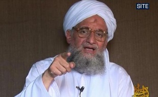 Le chef d'Al-Qaïda, Ayman al-Zawahiri.