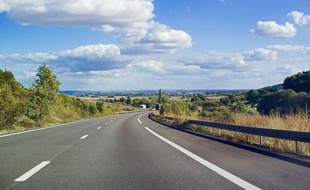 Illustration: Une autoroute.
