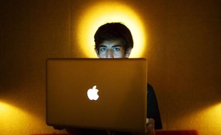 L'«hacktiviste» Aaron Swartz à Miami Beach en Floride, le 30 janvier 2009.