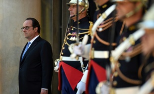 Le président François Hollande, le 21 juillet 2016 à l'Elysée