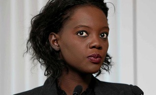 Rama Yade, la Secrétaire d’Etat aux sports, le 10 mars 2010 à Paris.