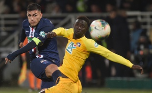Leandro Paredes a inscrit son premier but sous les couleurs parisiennes à Pau.