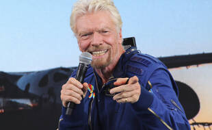 Richard Branson, patron de la compagnie de tourisme spatial Virgin Galactic.
