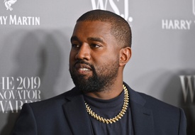 Le rappeur Kanye West en novembre 2020 à New York.