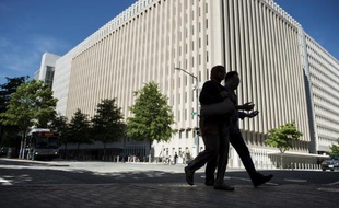 Le bâtiment de la Banque mondiale à Washington