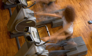 Une salle de sport (Illustration)