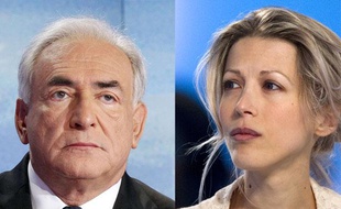 Montage de Dominique Strauss Kahn et Tristane Banon.