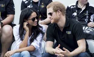L'actrice Meghan Markle et le prince Harry