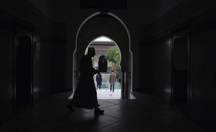 Dans la mosquée de Paris, le 29 octobre 2020.