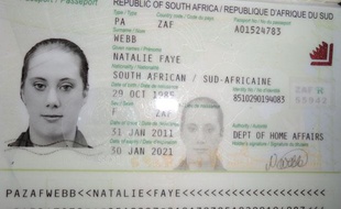 Le passeport sud-africain de Samantha Lewthwaite, qui pourrait faire partie du commando islamiste responsable de l'attaque du centre commercial de Nairobi.