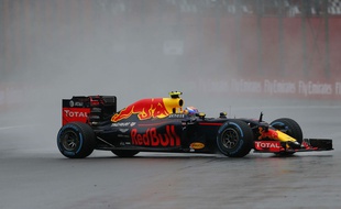 Max Verstappen au Grand Prix du Brésil le 13 novembre 2016.
