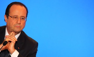 François Hollande à Toulouse, le 9 janvier 2014.