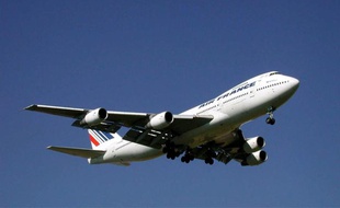 Illustration d'un Boeing 747 de la compagnie Air France