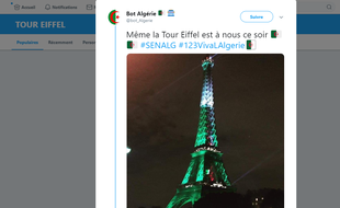 L’image, qui a largement circulé dans la nuit de vendredi à samedi, date en fait d’une victoire de l’Italie à l’Euro 2016 de football.