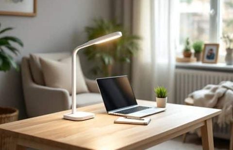 Envie d’un bureau bien éclairé à prix mini ? La lampe LED COLUCCIA blanche est à 12,49 € chez BUT (au lieu de 24,99 €)