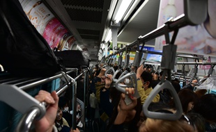 Illustration d'un métro de Tokyo.