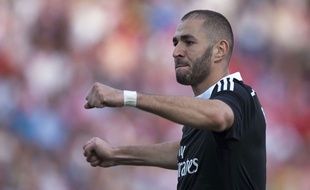 Karim Benzema lors du match entre le Real Madrid et Grenade le 1er novembre 2014.