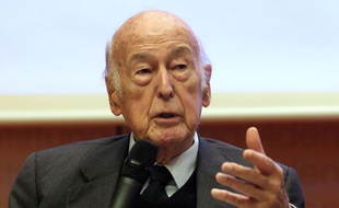 Illustration de l'ancien président Valery Giscard d'Estaing.