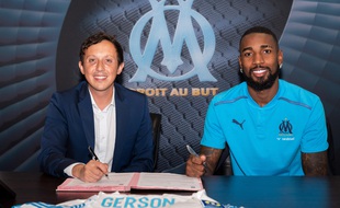Gerson a signé un contrat de 5 ans avec l'Olympique de Marseille