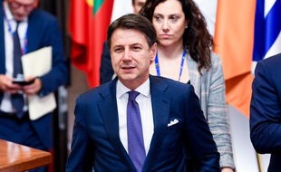Le Premier ministre italien Giuseppe Conte