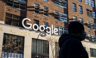 Les bureaux de Google, à New York.