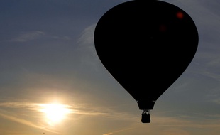 La virée en ballon a tourné court pour ces deux touristes en vacances en Inde (photo d'illustration).