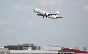 Un Boeing 737 NG de la compagnie Royal Air Maroc à l'aéroport de Toulouse-Blagnac, le 27 septembre 2019.