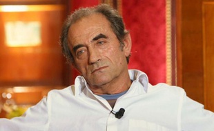 Richard Bohringer lors de l'enregistrement d'une émission télévisée en 2007.