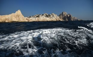 Le parc national des Calanques, au large de Marseille, est une des 1.062 aires marines protégées de la mer Méditerranée.