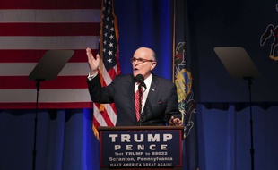 L'ancien maire de New York, Rudy Giuliani, soutien de Donald Trump, lundi 7 novembre.