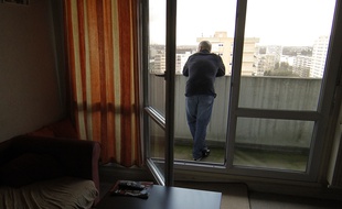 NANTES le 04/02/2013 Un homme seul