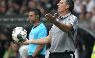 Thierry Laurey a vu ses joueurs sombrer à Francfort.