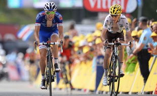 Pinot (à gauche) et Bardet (à droite) avaient brillé sur le Tour 2014.