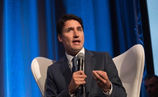 Le Premier ministre canadien Justin Trudeau à Montréal, le 13 octobre 2016.
