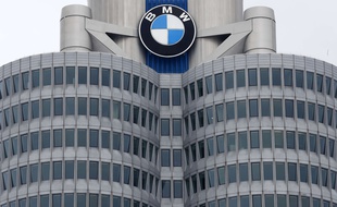 Le siège de BMW à Munich en Allemagne le 21 mars 2018.