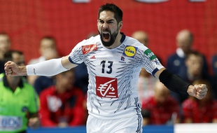 Nikola Karabatic et les Experts se sont arrachés pour battre la Norvège en ouverture de l'Euro de handball (32-31), le 12 janvier 2018.