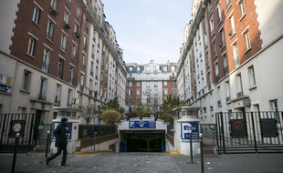 Des immeubles à Paris. (Illustration)