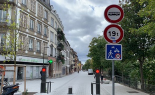 Quai des Bateliers à Strasbourg le 30 septembre 2019.